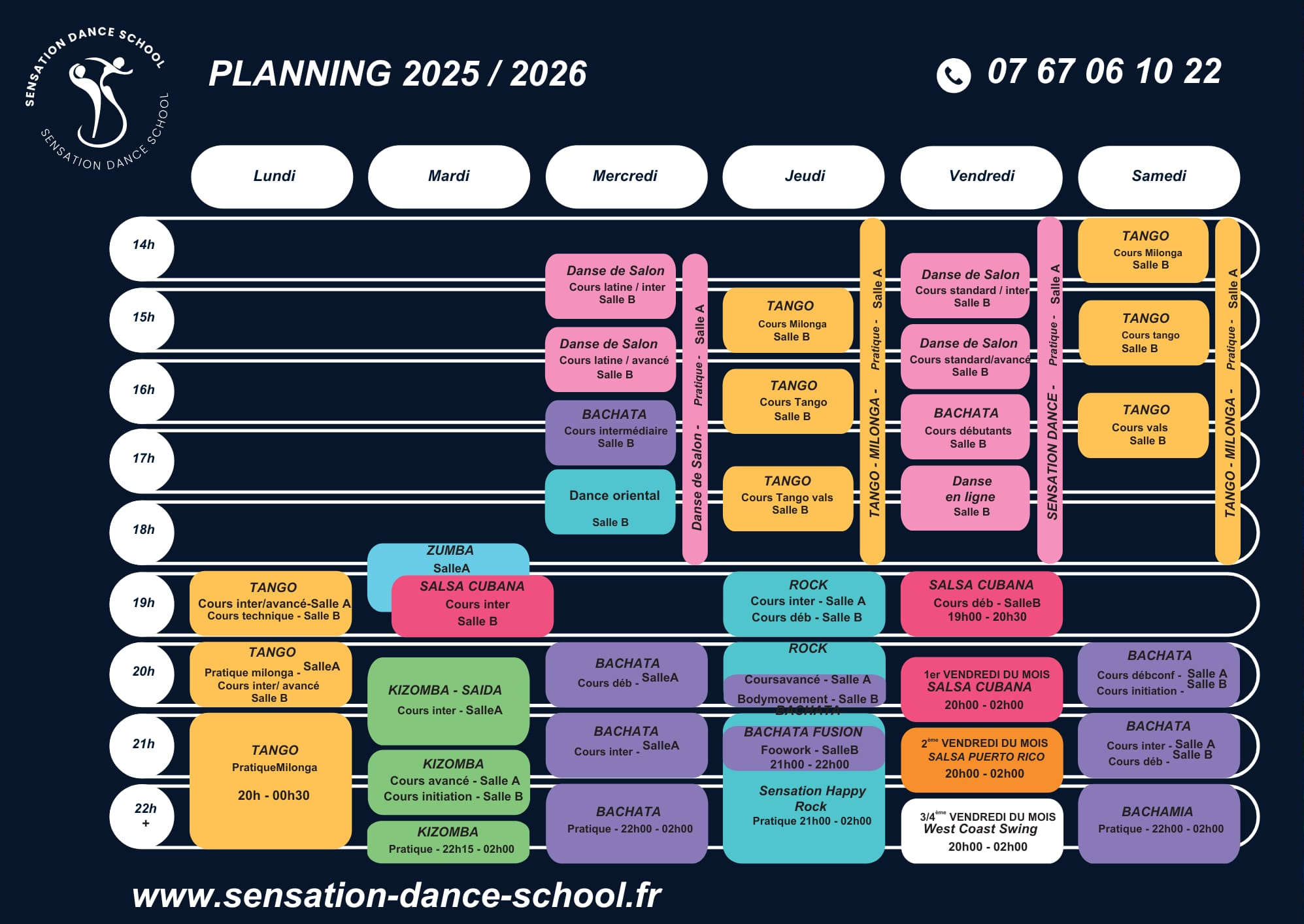planning Sensation Dance School